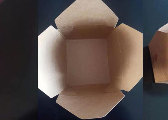 fast food descartável biodegradável retangular Tray Box de 192*145mm