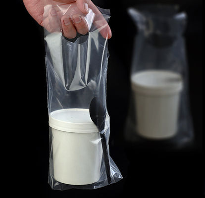 saco de empacotamento transparente dos PP do chá descartável do leite do café 50PCS/bundle