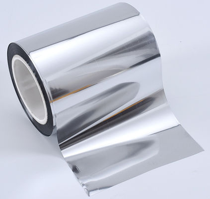 Filme metalizado aluminizado de prata do ANIMAL DE ESTIMAÇÃO da largura 787-1600mm para o empacotamento de alimento