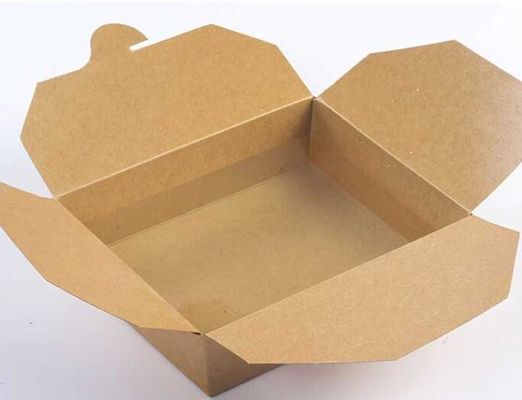18PE Bento Salad Lunch Box, único caixa de empacotamento do papel de embalagem