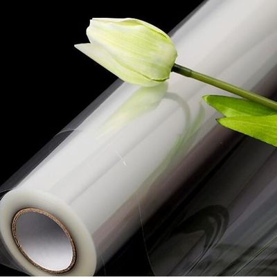 De papel de papel de embrulho lustroso do celofane de 40um Bopp para a flor