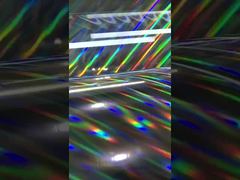 Veja por que escolher o filme holográfico BOPP de embalagem composta requintada aluminizada a laser