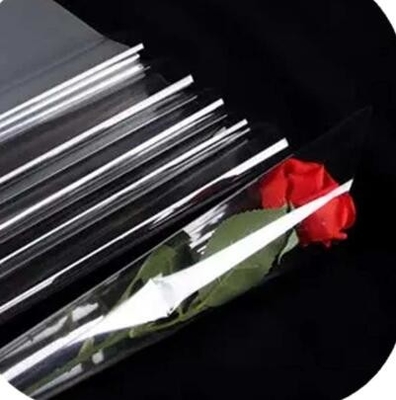 Rolo de celulosa transparente de 40mic de filme de embalagem BOPP para enrolar buquê de flores