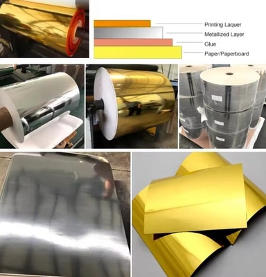 Papel holográfico metalizado / cartão para impressão e embalagem