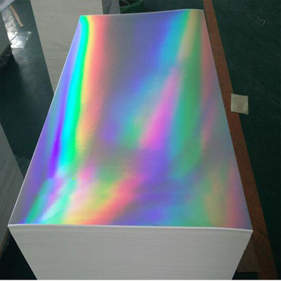 Papel holográfico metalizado / cartão para impressão e embalagem