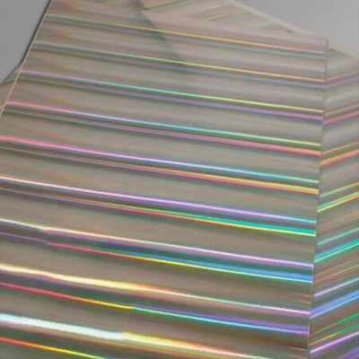 Papel holográfico metalizado / cartão para impressão e embalagem