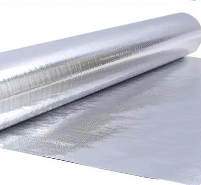 Fabrico de tecido de alumínio com apoio de folha de alumínio com isolamento térmico de tecido mono ou duplo reflector