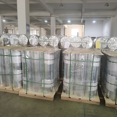 Película metalizada para animais de estimação e folha de alumínio com revestimento PE filme laminante para material de isolamento