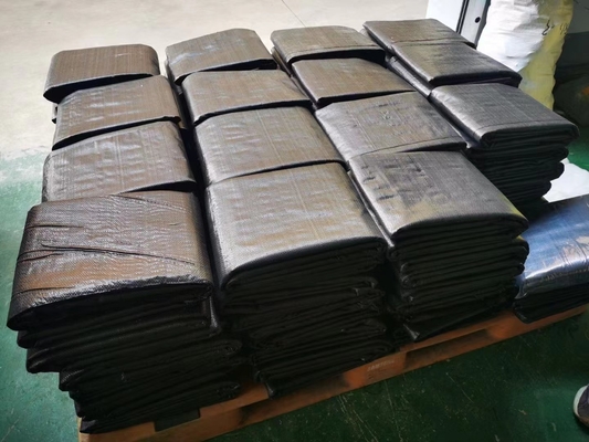Rolo de revestimento de solo de tecido preto, membrana de controle de ervas daninhas Anti-ervas daninhas Tecido de fábrica 80GSM 90GSM 100GSM