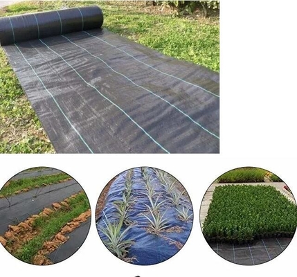 Tela de ervas daninhas de jardinagem de alta permeabilidade, resistente a incêndios, revestimento de solo anti-ervas daninhas, tecido