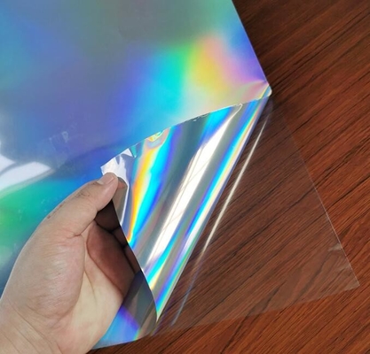 3D Cat Eye Film Photo Cold Laminated Film, Transparente Tri-dimensional Home Decoration Film