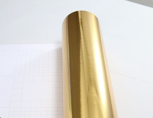 Rolo de filme autoaderente de ouro, adesivos decorativos autoaderentes para frigoríficos, adesivos PET para elevadores, adesivos de letras
