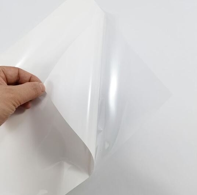 PP Branco Leite Filme Adesivo de Duas Faces, Acrílico Pp Viscosidade Alta Largo Adesivo Branco de Duas Faces