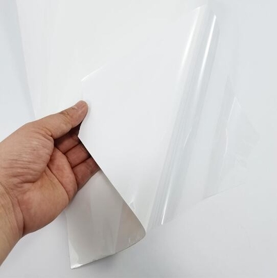 PP Branco Leite Filme Adesivo de Duas Faces, Acrílico Pp Viscosidade Alta Largo Adesivo Branco de Duas Faces