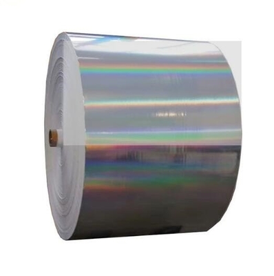 Papel / cartão holográfico metalizado personalizado para impressão e embalagem de presentes