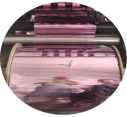 Película de PVC metalizada Pet Twist Film para embalagem de doces, Película de embalagem de doces metálicos