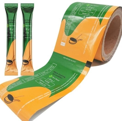Impressão personalizada de filme pet+al+pe de 110mic.100mic em rolos para sacos de embalagem de alimentos
