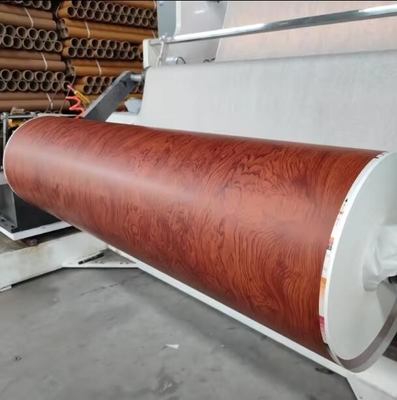 Papel laminado de grãos de madeira para papel de papelão de madeira