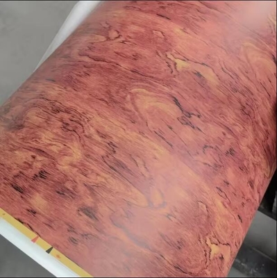 Papel laminado de grãos de madeira para papel de papelão de madeira