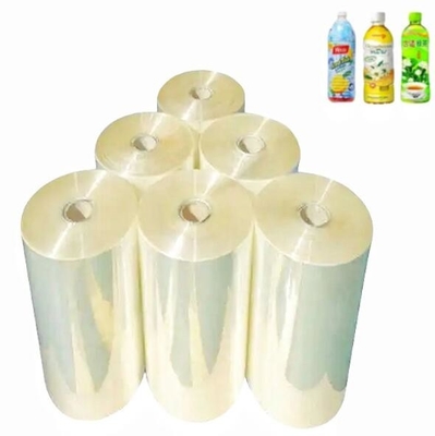 Rolo de filme de encolhimento de PVC / PET / PETG para rótulos encolhidos / mangas de garrafas / latas / frascos