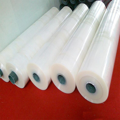 Película de encolhimento térmico de PE branca, transparente para alimentos álcool PE embalagem Película de encolhimento térmico
