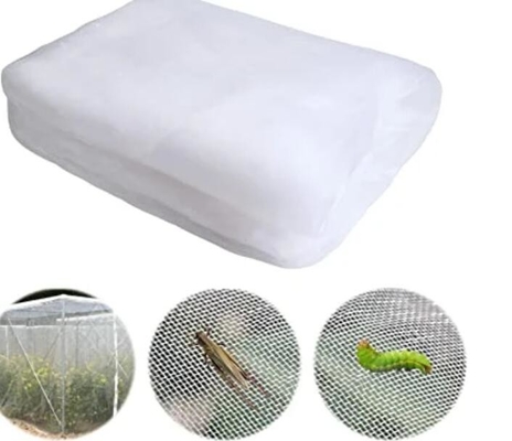 100% PE Branco de Cor Transparente Serra Anti-Insecto Rede para Plantas e Uvas