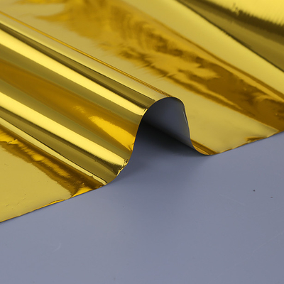 Ouro colorido 12mic PET Film Aluminizado Resistente a altas temperaturas