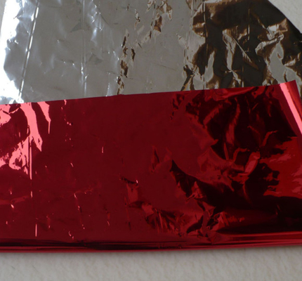 Película metalizada de propileno colorida / Película CPP refletora Mylar aluminizada