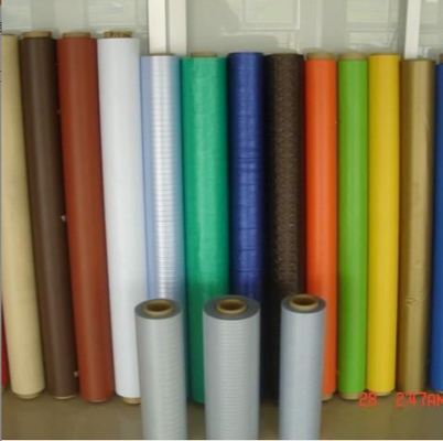 PVC cola macia película transparente PVC colorido camada de gelo de cor cola brilhante PVC película