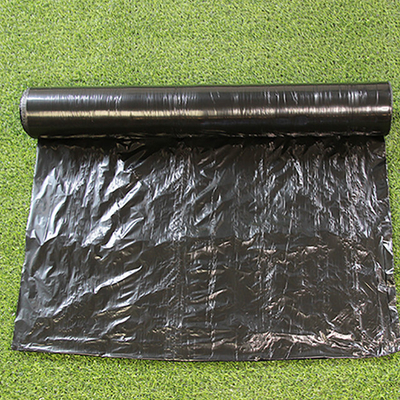 Película de plástico de cobertura UV prateada preta 25um/30um/35um para agricultura