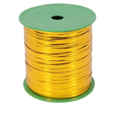 8cm de espiral metálico amarelo Twist Tie para pão e presente Twist Ties para embalagem de padaria