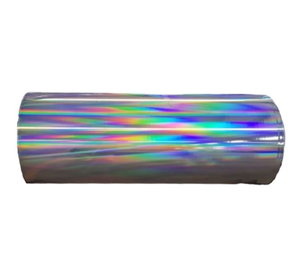 Película de laminação transparente holográfica térmica para caixas de papel laminado