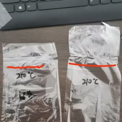 Grau alimentício 12 Microns Resistente a altas temperaturas Película de embalagem para animais de estimação, Película de embalagem para animais de estimação transparente