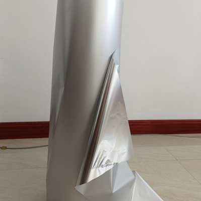 Película de alumínio PET Matt, Película de alumínio Matt de dois lados Yin e Yang Film, Película de PET de Yin e Yang