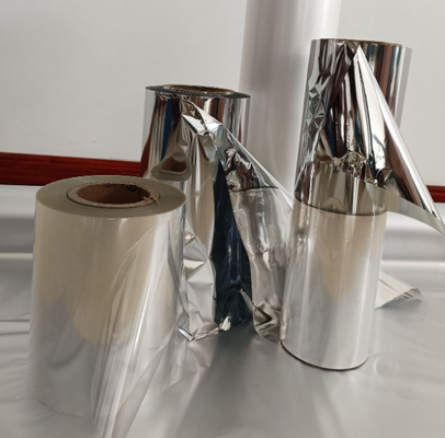 Película de alumínio PET Matt, Película de alumínio Matt de dois lados Yin e Yang Film, Película de PET de Yin e Yang