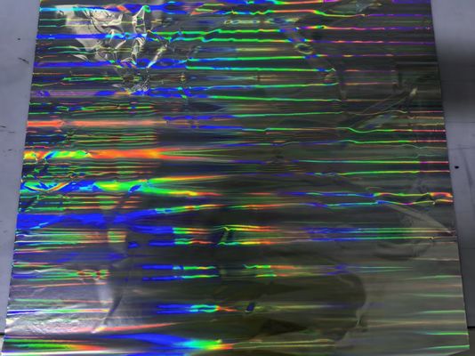 Película holográfica para animais de estimação Imprimível Impressão Primer Revestimento Película refletora holográfica Película de laminação térmica