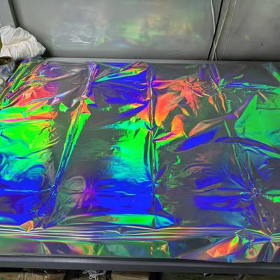 Película holográfica para animais de estimação Imprimível Impressão Primer Revestimento Película refletora holográfica Película de laminação térmica