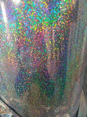 12mic PET/17mic bopp revestimento holográfico metalizado de base Usado para impressão UV