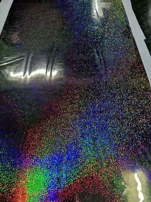 12mic PET/17mic bopp revestimento holográfico metalizado de base Usado para impressão UV