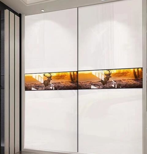 Filme de cristal anti-gravagem montado a frio, pintura decorativa para animais de estimação