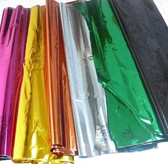 Película metalizada de propileno colorida / Película CPP refletora Mylar aluminizada