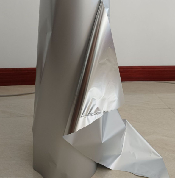 Película de alumínio PET Matt, Película de alumínio Matt de dois lados Yin e Yang Film, Película de PET de Yin e Yang